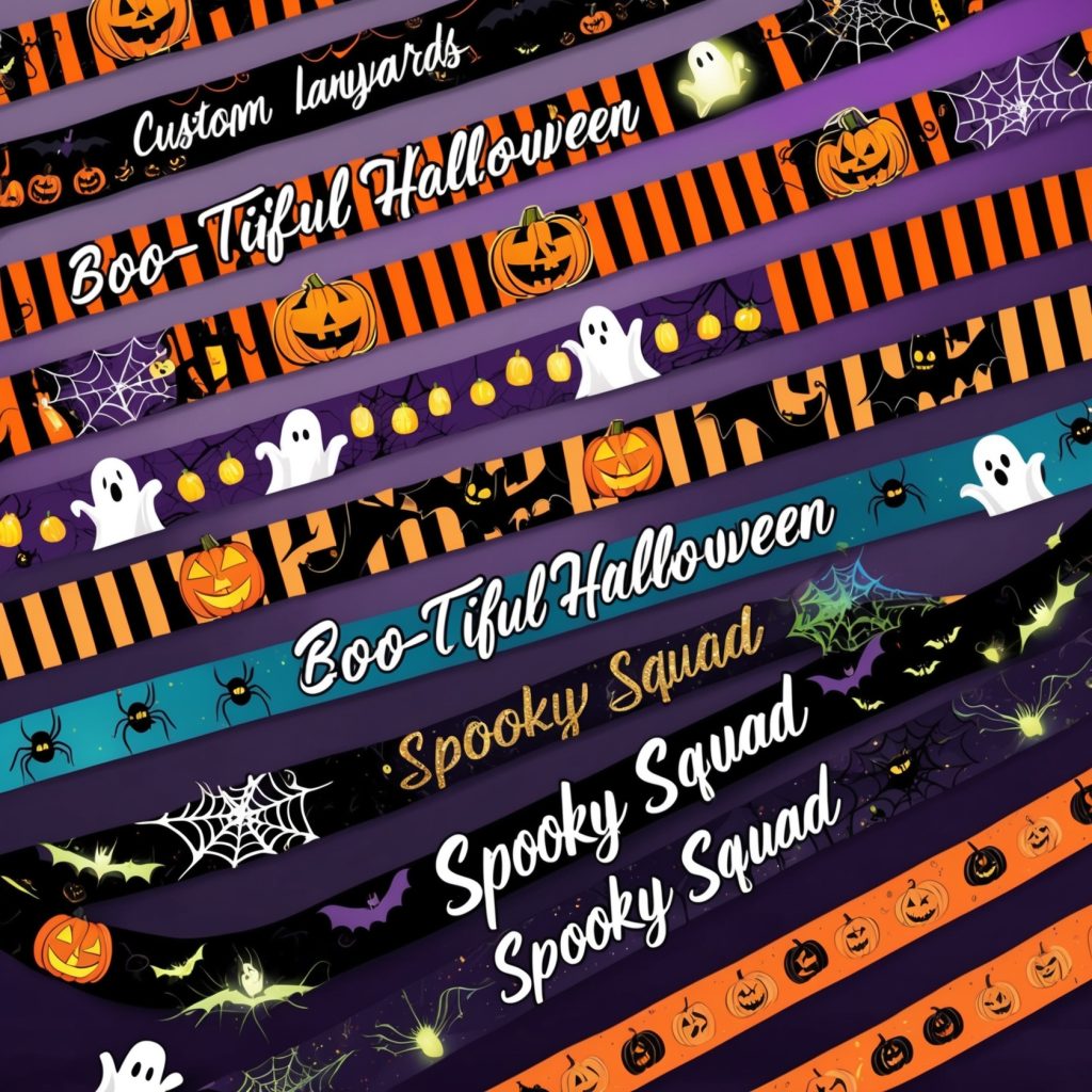 Custom Halloween lanyards