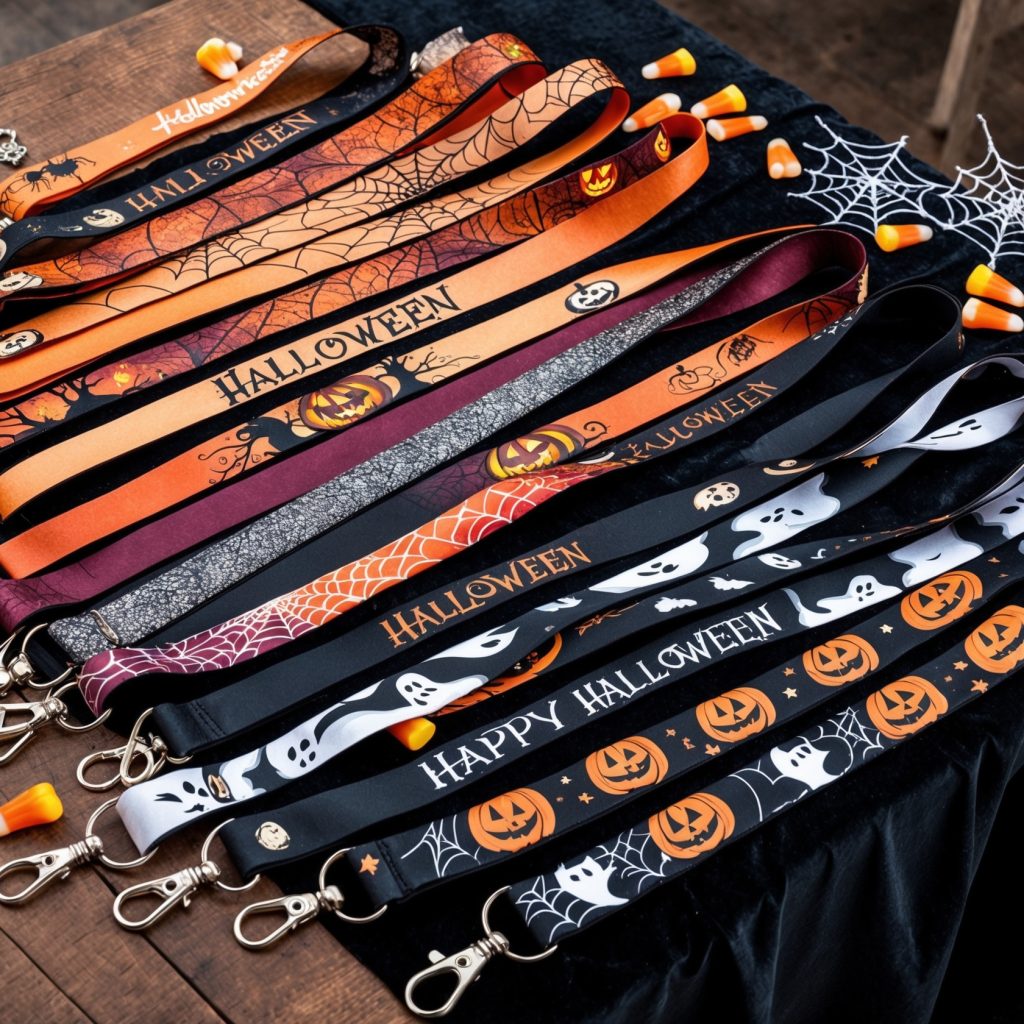 Custom Halloween lanyard