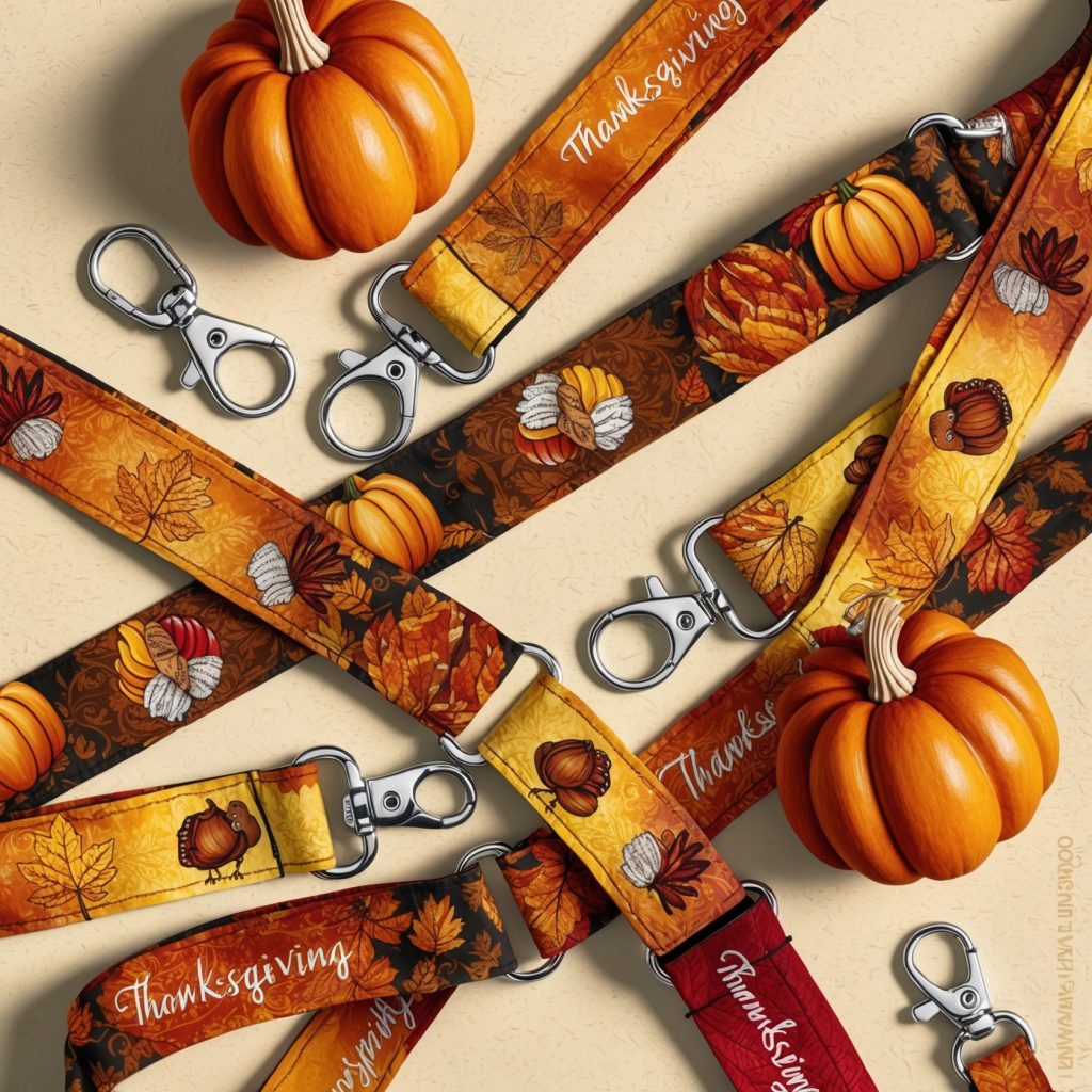 Thanksgiving lanyards