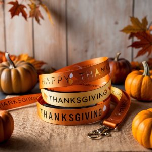 custom Thanksgiving lanyards